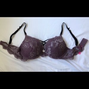 La Senza: Purple Lace Extreme Push Up Bra💜